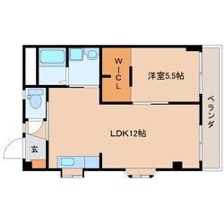 安倍川駅 徒歩26分 2階の物件間取画像